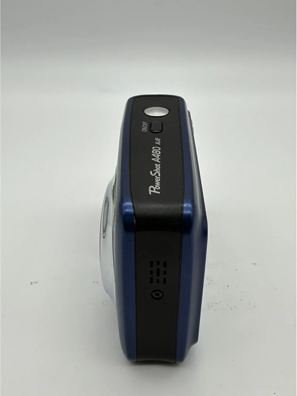 Canon‎ PowerShot A480 10MP Digital Camera Blue 3.3x Zoom Lens Error Parts Repair